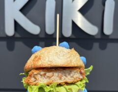 新生姜入りミンチカツバーガー 画像