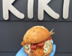 11月1日(土)より、アジフライバーガーを販売いたします。